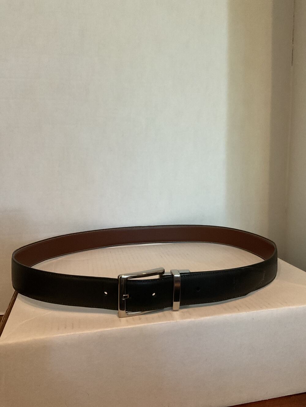 U.S. Polo Association Reversible Leather Men’s Belt - Black/Brown - size 40